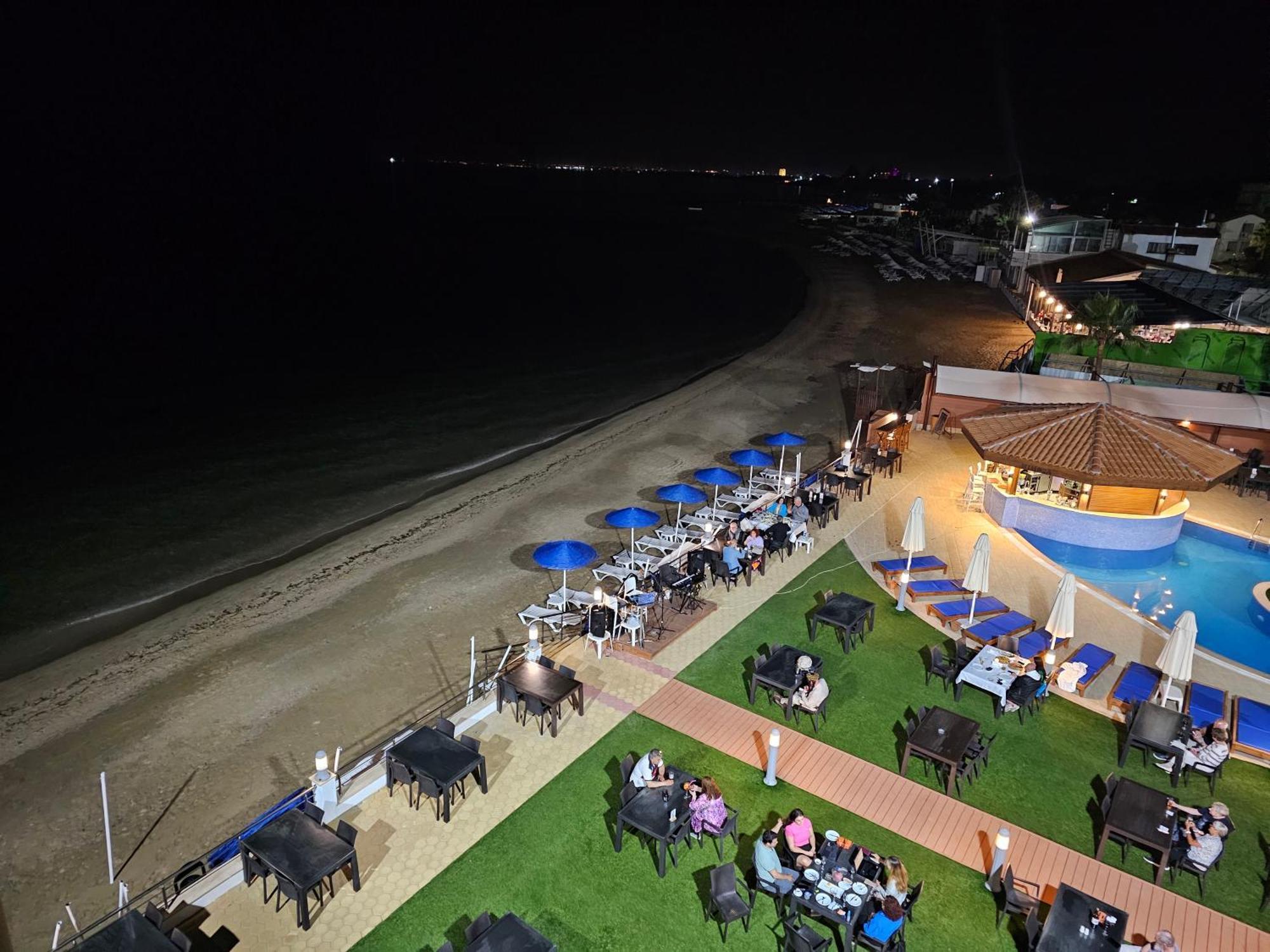 Mimoza Beach Hotel Agios Sergios 外观 照片