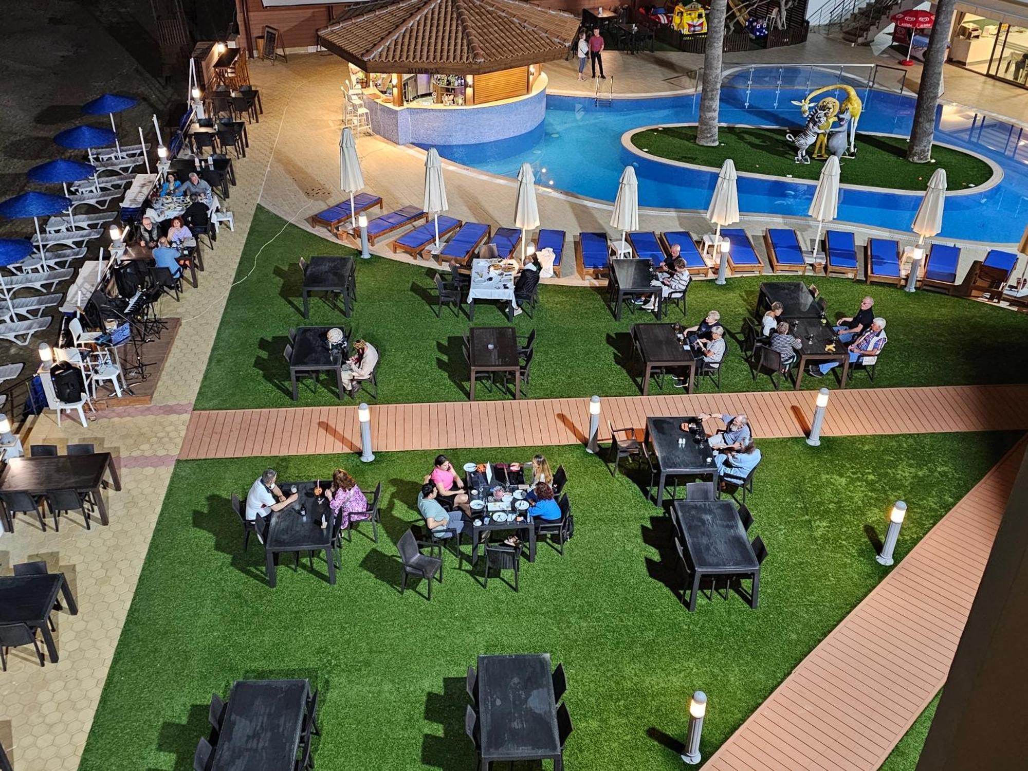 Mimoza Beach Hotel Agios Sergios 外观 照片