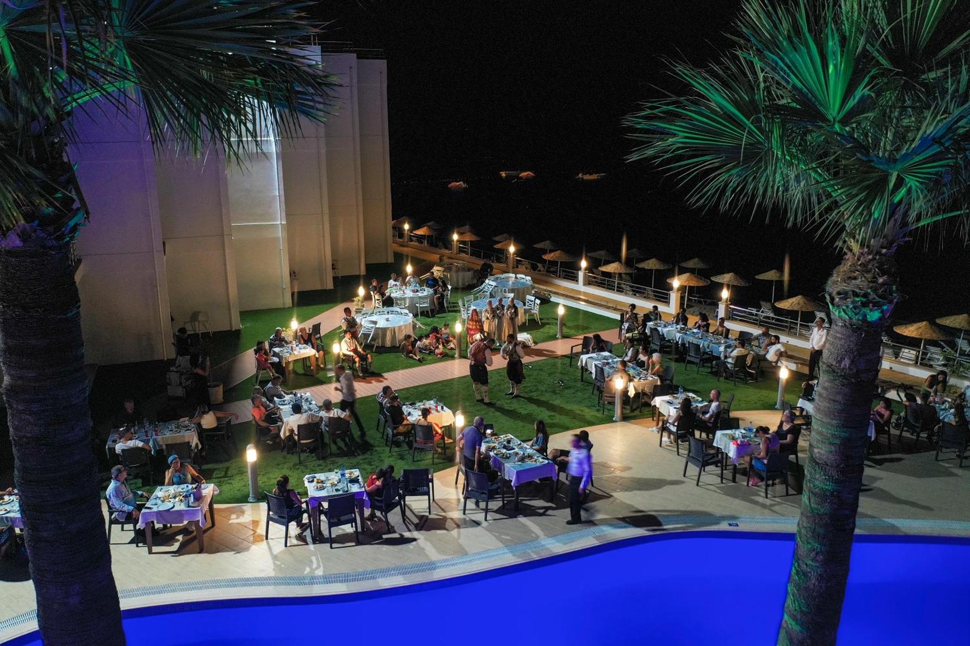 Mimoza Beach Hotel Agios Sergios 外观 照片